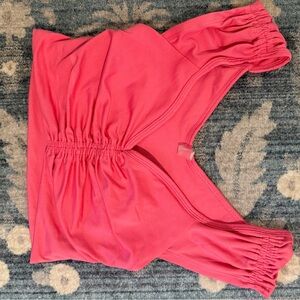 FP Movement by Free People Pink Breathe Deeper Crop Tank